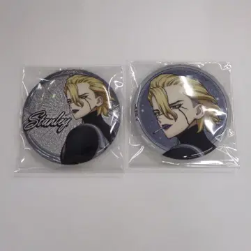 Dr.STONE 더 캐릭터 글리터 캔뱃지 스탠리 스나이더