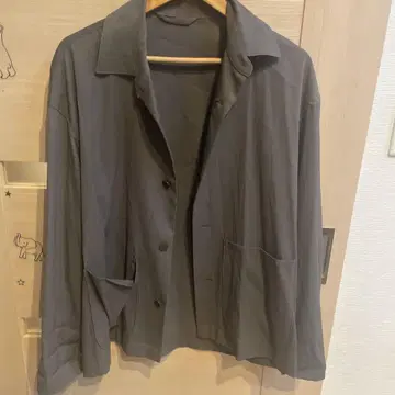 차콜 그레이 테일러드 자켓 M