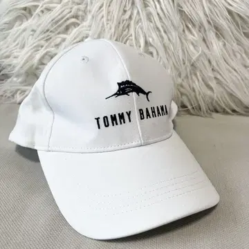 미사용 새상품 택 없음 Tommy Bahama 화이트 야구 모자