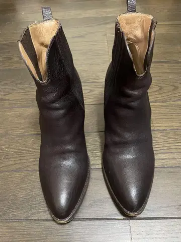 사토레 다크 브라운 숏부츠 36