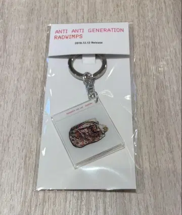RADWIMPS 자켓 키링 anti anti generation
