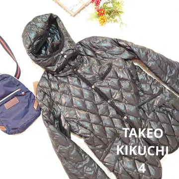 [ TAKEO KIKUCHI ] 페더 다운 자켓 ( XL 상당 ) 블랙