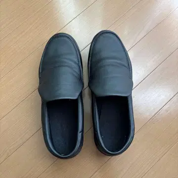 새상품급 MOONSTAR 블랙 로퍼 25.5cm