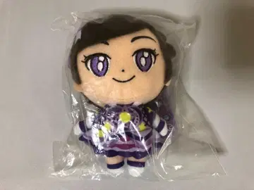 보라색 봉제 인형 주머니
