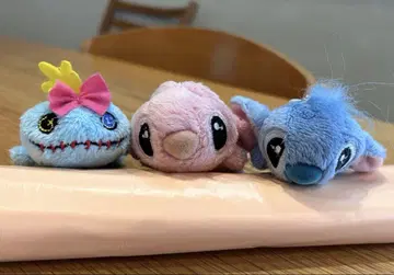 릴로 & 스티치 스티치 엔젤 램프 봉제 인형 마스코트 세트