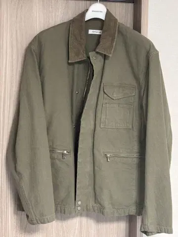 nonnative WORKER JACKET COTTON OXFORD