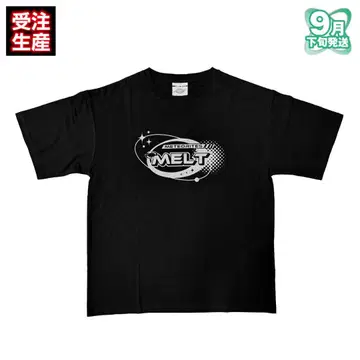 멜트 다 텐시 글리터 로고 T셔츠
