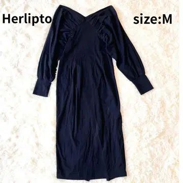 herlipto/Cache Coeur Jersey Midi Dress M