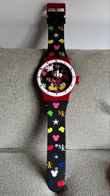 손목시계형 벽시계 디즈니 미키 MK