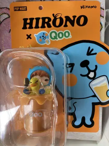 POPMART HIRONO X QOO 피규어
