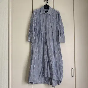 ZARA 스트라이프 셔츠 원피스 165/84A
