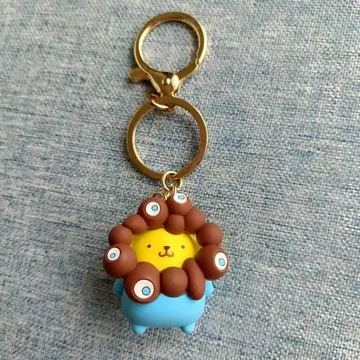 산리오 미야쿠미야쿠 변신 입체 마스코트 키링 폼폼푸딩