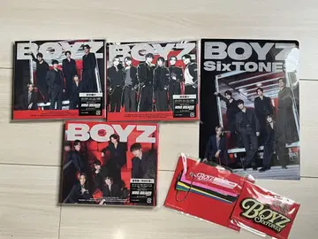 SixTONES BOYZ 3 형태 세트 특전 포함