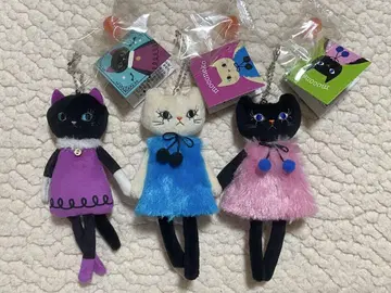칼디 할로윈 모코네코 쿠타쿠타 고양이 마스코트 홀더 새상품