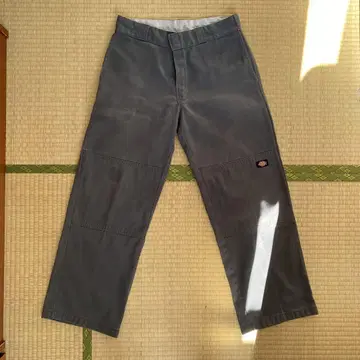 Dickies 더블니 워크 팬츠 차콜
