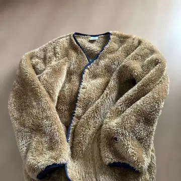 챔피온 스냅 보아 자켓 플리스 V넥 여성용 L