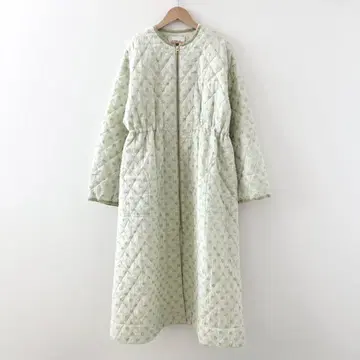 새상품급 누키테파 Lurex Bhutta 퀼팅 코트