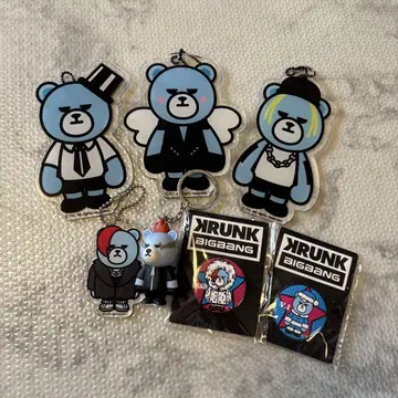 BIGBANG KRUNK 키링 세트
