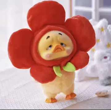 업셋덕 UPSETDUCK V2 꽃 오리 봉제 인형