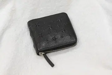 지미추 접이식 지갑 스타 엠보싱