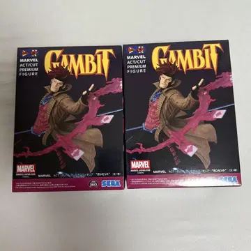 SEGA MARVEL ACT CUT 갬빗 피규어 2개 세트