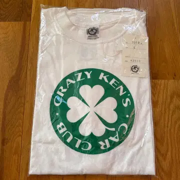 덤 포함 CRAZY KEN'S 클레이지 켄 밴드 네잎 클로버 T셔츠 L