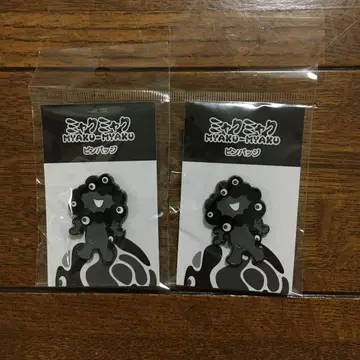 블랙 미야쿠미야쿠 핀 배지 C 오사카 만박 2025