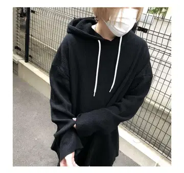익명 배송 nil due nil un tokyo 와플 후드티