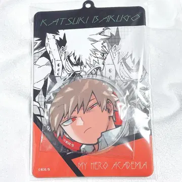 히로아카 바쿠고 카츠키 캔뱃지&특제 홀더 점프샵