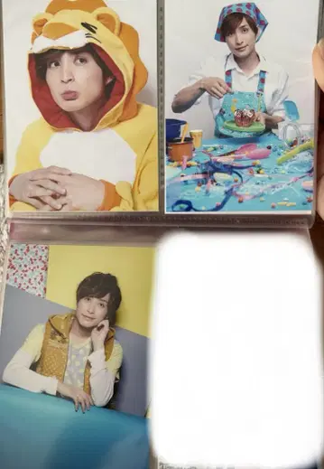 야타 유스케 브로마이드 생사진 마마와 우리들 블랙집사 그레이