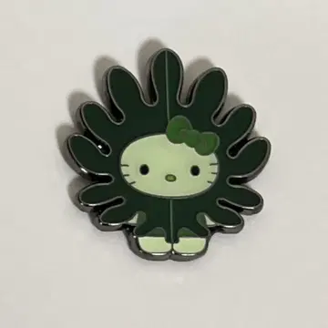 오사카 간사이 만박 일본관 한정판 공식 핀 배지 헬로키티 콜라보 와카메