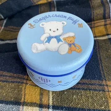 Suqar cream puff 산리오 레트로 빈 캔