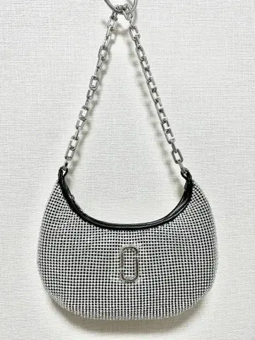 새상품 마크제이콥스 더 스몰 커브 숄더백 실버