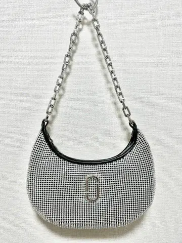 새상품 마크제이콥스 더 스몰 커브 숄더백 실버