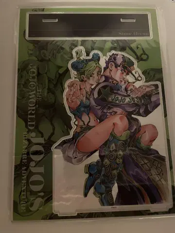 JOJO WORLD 아크릴 스탠드 스톤 오션 쿠죠 죠타로 쿠죠 죠린