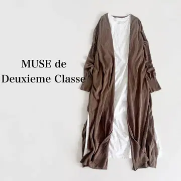 택 포함 새상품 MUSE de Deuxieme Classe 롱 가디건