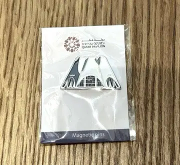 [미개봉 새상품] 오사카 간사이 만박 카타르관 마그넷 핀 배지