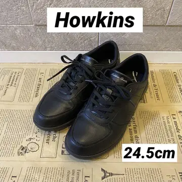 Howkins 로우컷 스니커즈 BLACK