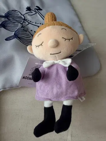 무민 리틀 미이 형제의 모습 봉제 인형 보라색