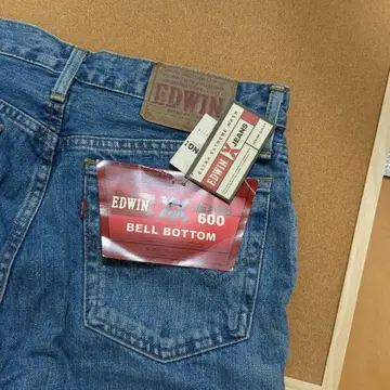 EDWIN 600 벨 보텀 데님 팬츠 청바지