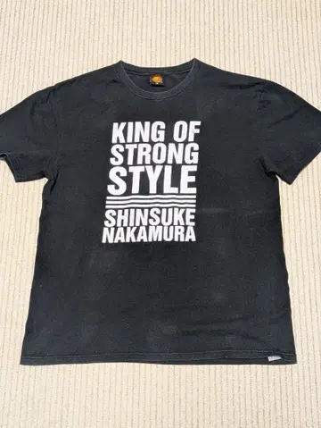 나카무라 신스케 KING OF STRONG STYLE 티셔츠 XL