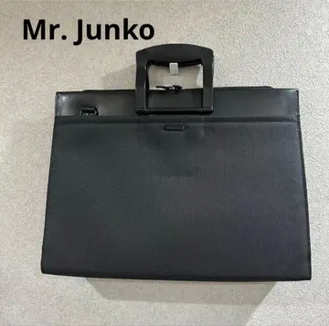 Mr. Junko 취업 비즈니스 백 취업활동 백 블랙 A4 수납 가능