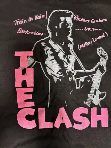 THE CLASH 티셔츠 80s Rockers Galore 어린이용 L