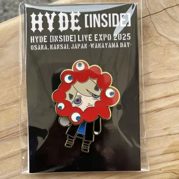 HYDE [INSIDE] LIVE EXPO 2025 핀 배지