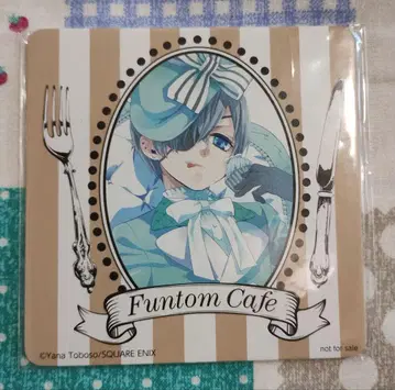 흑집사 Funtom Cafe 코스터 시엘 팬텀하이브 새상품