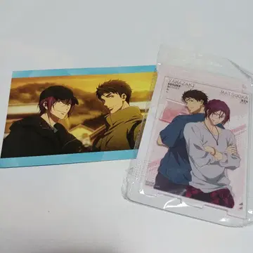 Free! 린 소스케 아크릴 스탠드 엽서
