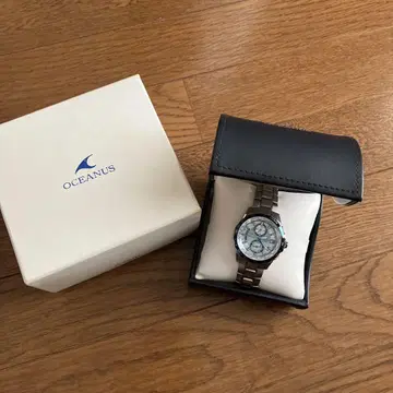 OCEANUS CASIO 손목시계 쿼츠 실버/블루