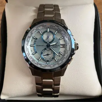 OCEANUS CASIO 손목시계 쿼츠 실버/블루