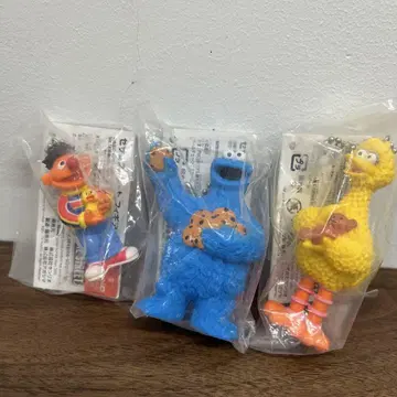 엘모 쿠키 몬스터 빅버드 피규어 세트/키링