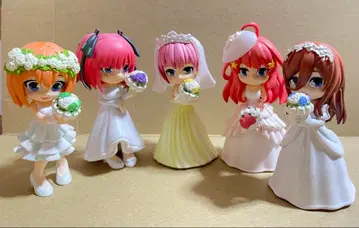 [ 정가 이하 ] 5등분의 신부 파르바르스 피규어 세트